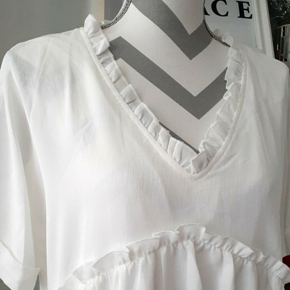 Tobrief white midi dress - Picture 3 of 6